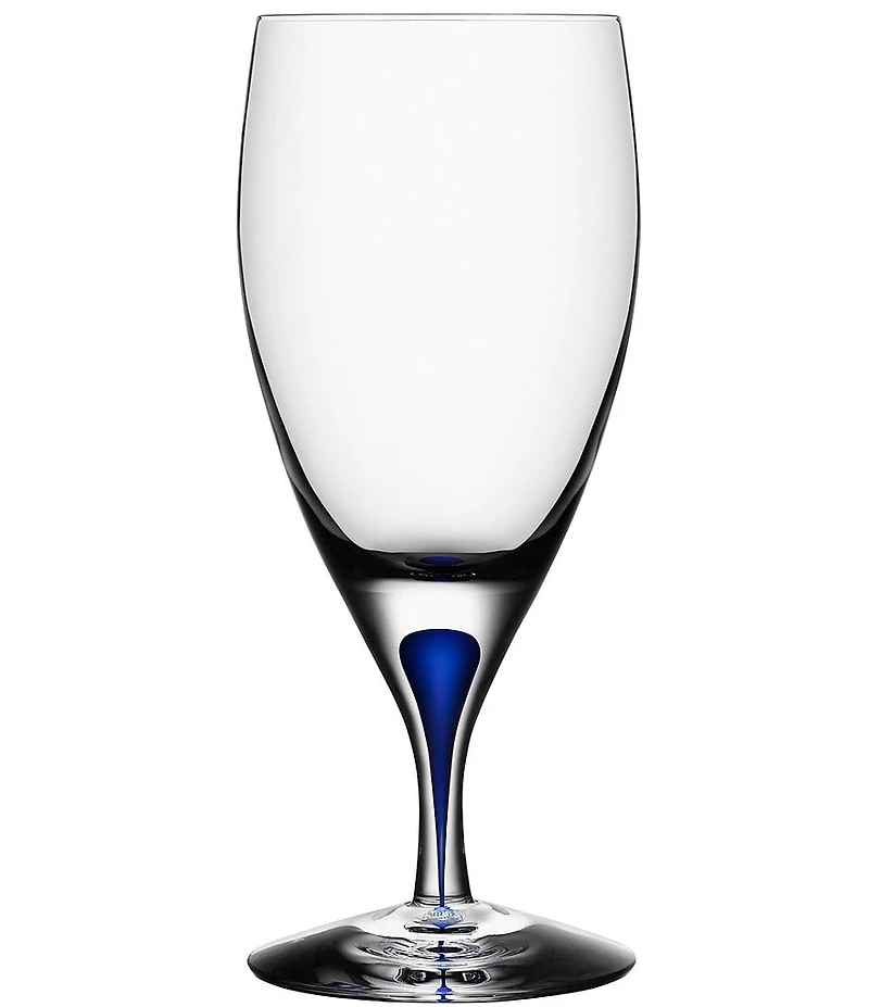 Orrefors Intermezzo Blue Drop Iced Beverage Glass