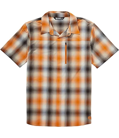 Outdoor Research Astroman Medium Plaid Short Sleeve Woven Shirt