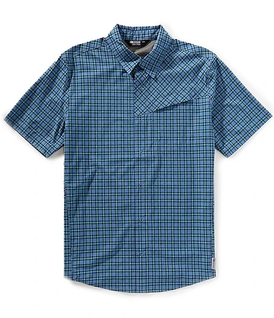 Outdoor Research Astroman Short Sleeve Plaid Woven Shirt