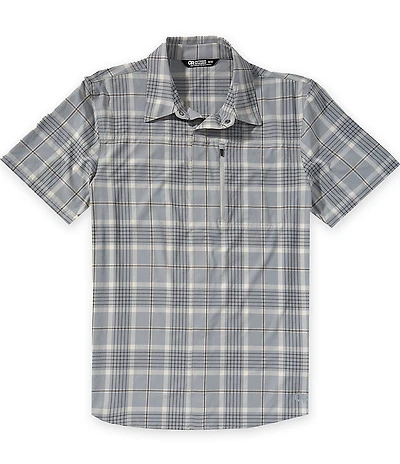 Outdoor Research Pewter Short Sleeve Woven Shirt