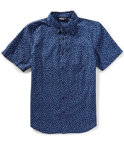 Outdoor Research Paint Swipes Printed Short Sleeve Woven Shirt