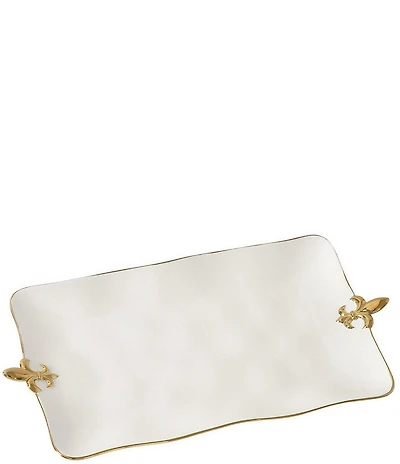 Pampa Bay Fleur-De-Lis Collection Rectangular Platter