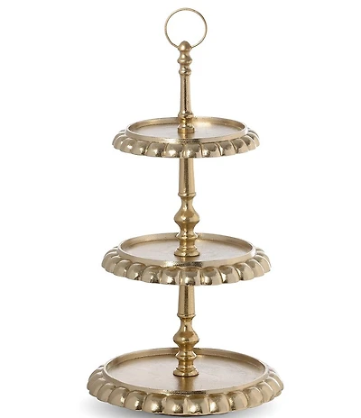 Park Hill Cast Aluminum 3-Tiered Server