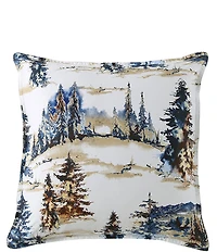 HiEnd Accents x Paseo Road Acadia Forest Print Euro Sham