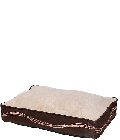 HiEnd Accents x Paseo Road Barbwire Embroidered Dog Bed