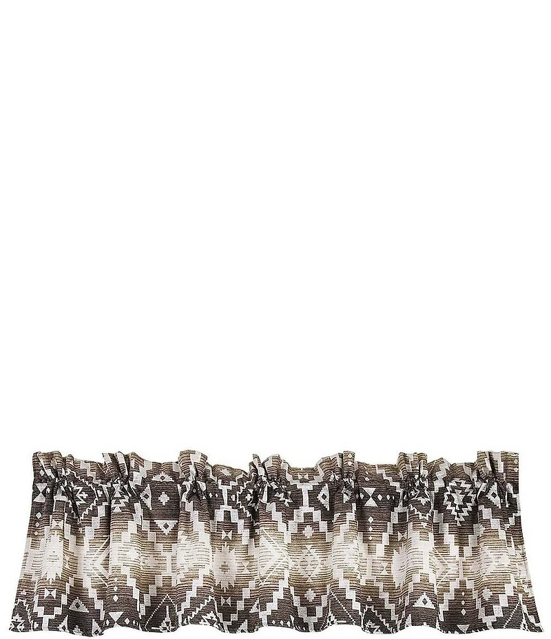 HiEnd Accents x Paseo Road Chalet Southwestern Geometric Window Valance