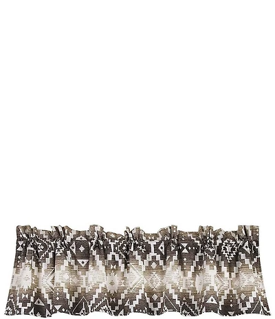 HiEnd Accents x Paseo Road Chalet Southwestern Geometric Window Valance