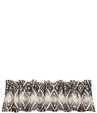HiEnd Accents x Paseo Road Chalet Southwestern Geometric Window Valance
