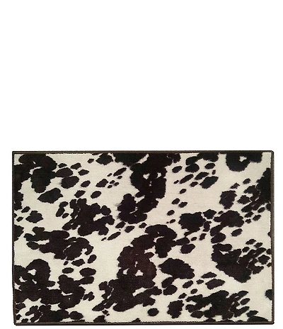 HiEnd Accents x Paseo Road Cowhide Print Bath Rug