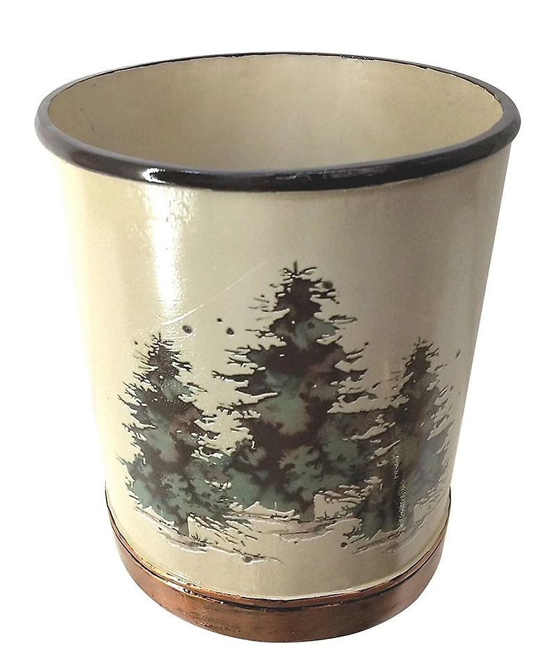 HiEnd Accents x Paseo Road Joshua Snow Wastebasket