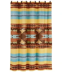 HiEnd Accents x Paseo Road Mesa Southwestern Pattern Shower Curtain