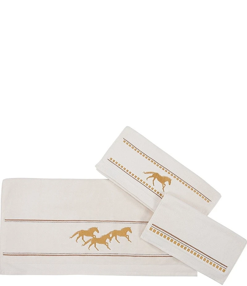 HiEnd Accents x Paseo Road Western Running Remuda 3-Piece Bath Towel Set