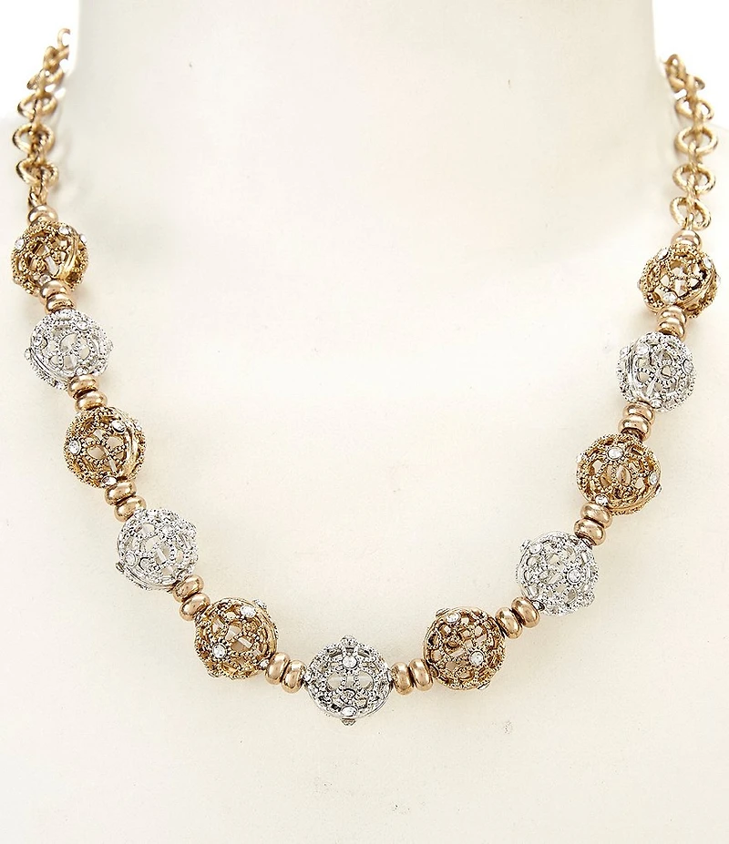 Patricia Nash Beaded Collar Necklace