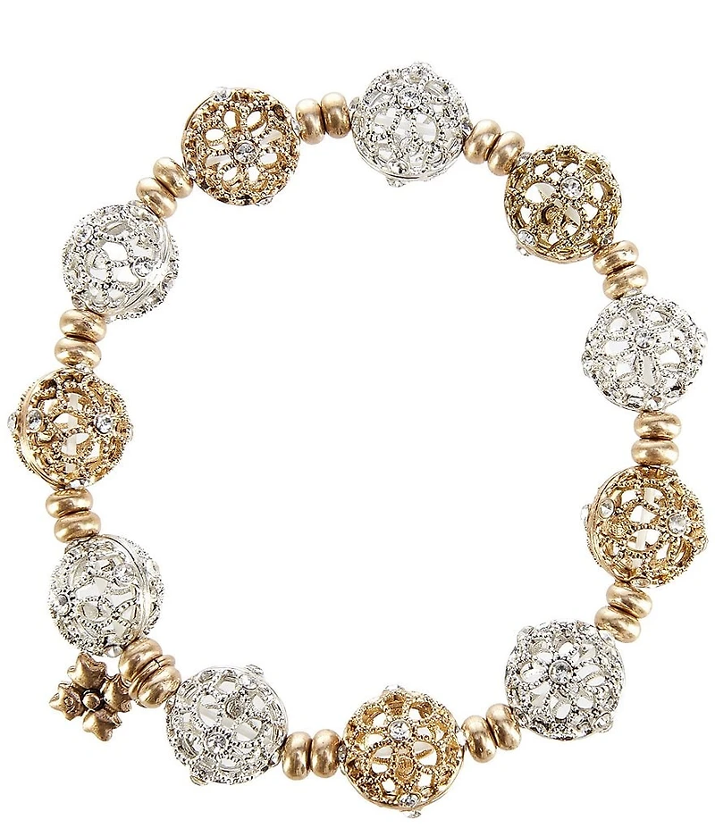 Patricia Nash Beaded Stretch Bracelet