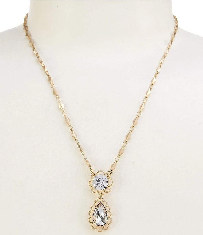 Patricia Nash Tear Drop Long Pendant Necklace