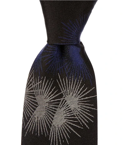 Paul Smith Sun Flare 3.14#double; Woven Silk Tie