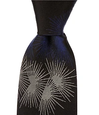 Paul Smith Sun Flare 3.14#double; Woven Silk Tie