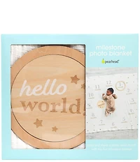 Pearhead Milestone Photo Blanket