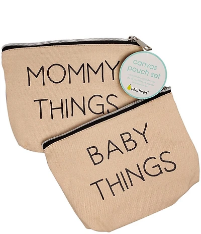 Pearhead Mom & Baby Pouch Set