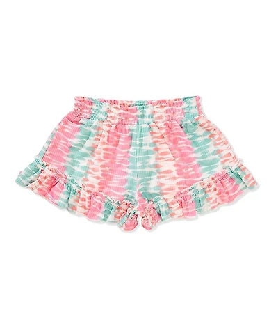 Peek Little Girls Multicolor Knit Shorts