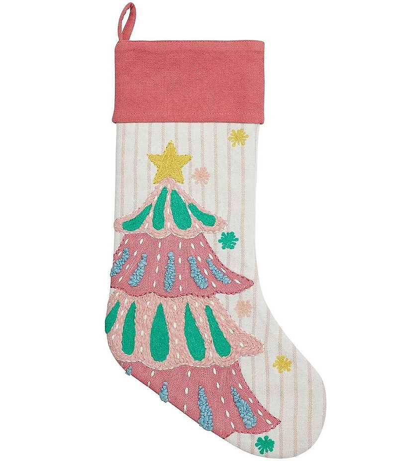Peking Handicraft Holiday Bright's Tree Stocking