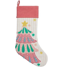 Peking Handicraft Holiday Bright's Tree Stocking
