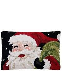 Peking Handicraft Santa Wool Hook Pillow