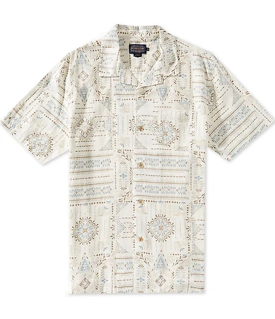 Pendleton Aloha Linen Short Sleeve Woven Camp Shirt