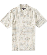 Pendleton Aloha Linen Short Sleeve Woven Camp Shirt