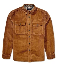 Pendleton Belmont Corduroy Long Sleeve Striped Woven Shirt