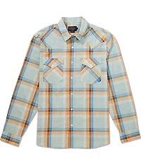 Pendleton Frontier Plaid Long Sleeve Woven Shirt