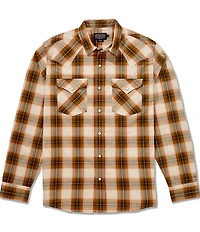 Pendleton Frontier Plaid Long Sleeve Woven Shirt