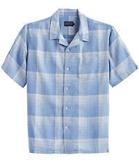 Pendleton Linen Short Sleeve Woven Camp Shirt