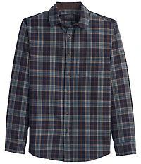 Pendleton Merino Lodge Mini Plaid Long Sleeve Woven Shirt