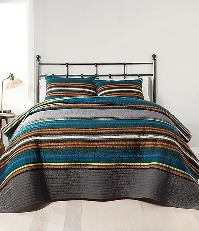 Pendleton National Parks Collection Olympic Park Stripe Quilt Mini Set