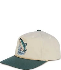 Pendleton Salmon Snapback Flat-Brim Hat