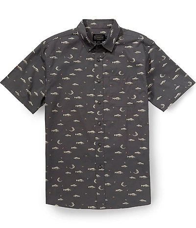 Pendleton Shoreline Woven Short Sleeve T-Shirt