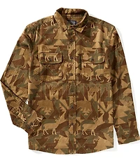 Pendleton Tanner Twill Long Sleeve Camo Woven Shirt