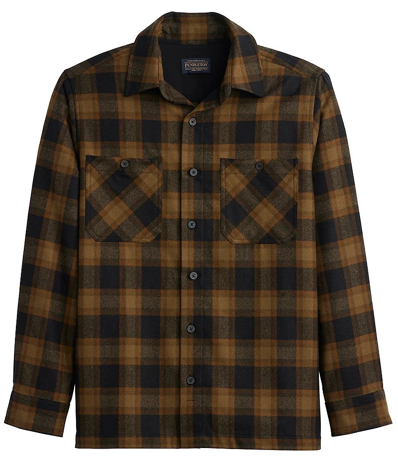 Pendleton Umatilla Plaid Long Sleeve Woven Work Shirt