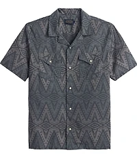 Pendleton Western Aloha Short Sleeve Woven Camp Shirt