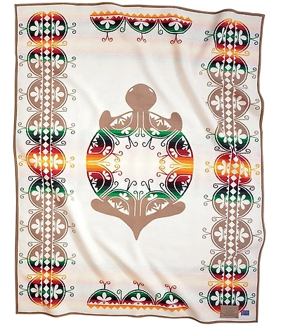 Pendleton Woolen Mills Legendary Collection Creation Turtle Blanket