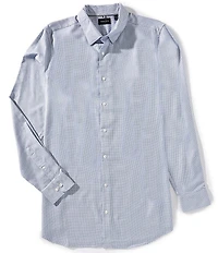 Perry Ellis Big & Tall Herringbone Long Sleeve Woven Shirt