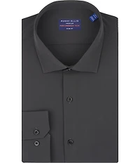 Perry Ellis Performance Spread Collar Solid Dress Shirt
