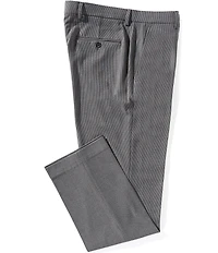 Perry Ellis Premium Tailored Flat Front Houndstooth Dress Pants