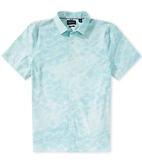 Perry Ellis Printed Short Sleeve Woven Shirt