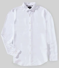 Perry Ellis Textured Long Sleeve Woven Shirt