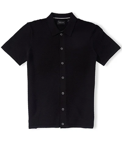 Perry Ellis Textured Short Sleeve Shirt