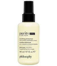 philosophy Purity Made Simple Oil-Free Mattifying Moisturizer