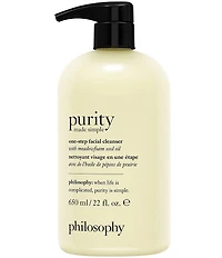 philosophy Purity Made Simple One-Step Facial Cleanser, 22-oz.