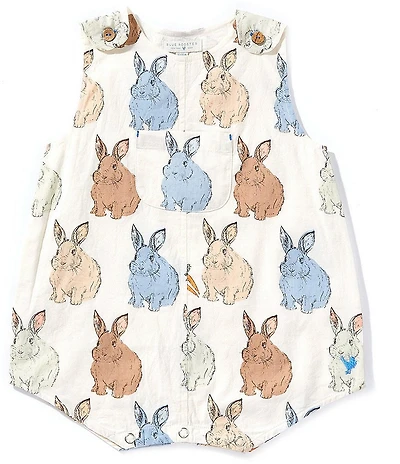 Blue Rooster by Pink Chicken Baby Boys Vintage Bunnies Noah Jon Jon Shortall
